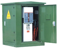 Bobine électrique extérieure de sous-station préfabriquée compacte industrielle de transformateur en trois phases