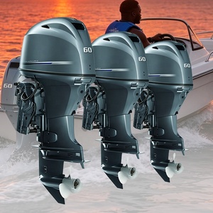 Nouveau moteur à essence 60 CV 4 temps inclinable haute performance pour bateau, fiable pour usage commercial - Product Image 4