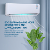 Climatiseur mural split 5000W, refroidissement et chauffage avec pompe à moteur pour salon