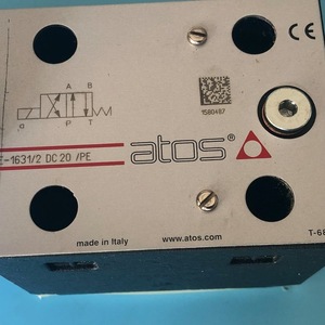 วาล์วโซลินอยด์ควบคุมทิศทาง Atos รุ่น DKE-1631/2 DC 20 PE ผลิตในอิตาลี ชิ้นส่วนไฮดรอลิก - Product Image 1