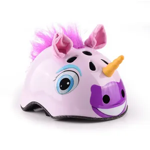 Children's Skating Helmets Bicycle Riding Helmet Corsa Kids Cute Animal Unicorn Helmet