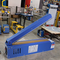 Machine de scellage thermique manuelle portable 300 mm pour papier d'emballage et étuis, scelleuse à pression manuelle pour sacs en papier d'aluminium, scelleuse à impulsion