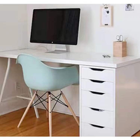 Table d'étude simple et pratique, bureau d'ordinateur, poste de travail informatique, table en bois, 13 supports pour ordinateur portable personnalisables, hauteur réglable, bois