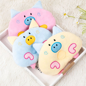 <span class=keywords><strong>Antifaz</strong></span> de Peluche con Diseño de Cerdo de Dibujos Animados, Suave y Cómodo para Viajes, Descanso y Relajación Diaria - Product Image 2