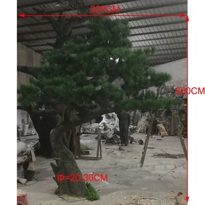 Bán Buôn 300Cm Chiều Cao Nhân Tạo Bonsai Cây Thông Cây, Ngoài Trời Lớn Màu Đen Thông Bonsai Nhân Tạo Để Bán - Product Image 2