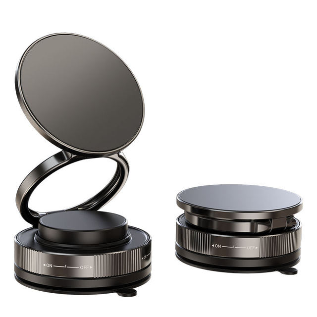 Wholesale Price Vacuum Suction Phone Stand Metal Car Dashboard Mount Magnetic Mobile Phone Holder