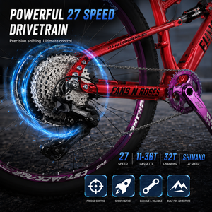 Bicicleta <span class=keywords><strong>de</strong></span> Montaña <span class=keywords><strong>de</strong></span> Suspensión <span class=keywords><strong>Completa</strong></span> <span class=keywords><strong>de</strong></span> Aleación <span class=keywords><strong>de</strong></span> Aluminio <span class=keywords><strong>de</strong></span> 27.5 Pulgadas, 10 Velocidades, Cola Suave, Frenos <span class=keywords><strong>de</strong></span> Disco Hidráulicos para Descenso - Product Image 2