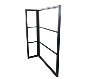 5 + 6A + 5 mm Kính cường lực thép cố định cửa sổ thép đơn giản Thiết kế cửa sổ nướng - Product Image 6