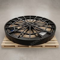 Plateforme de scène rotative électrique à ciseaux, plateforme de levage ronde pour événements, mariages, concerts