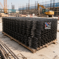 Matériaux de construction : Treillis de renforcement 2x2, fil de fer à faible teneur en carbone 6x6, soudé, à trous carrés, pour béton