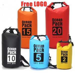 <span class=keywords><strong>Bolsa</strong></span> Impermeable <span class=keywords><strong>de</strong></span> PVC 500D para Deportes Acuáticos, Kayak, Senderismo, con Logotipo Personalizado, 2L, 3L, 5L, 8L, 10L, 15L, 20L, 30L, 50L - Product Image 1