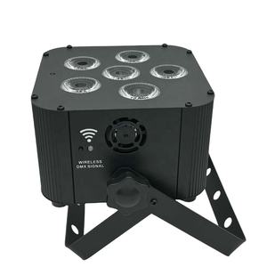 Oferta Especial: Foco LED Par para Eventos DJ 6x18W RGBWAUV con Batería Inalámbrica DMX 6 en 1 y Control Remoto - Product Image 4