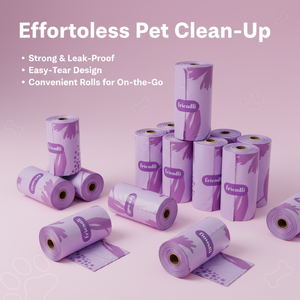 Bolsas para excremento de mascotas Gliway, material grueso resistente a desgarros, sellado de olores para todas las mascotas - Product Image 6