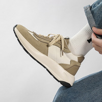 Baskets en cuir suédé de qualité supérieure pour homme, chaussures de marche et de Fitness, nouvelle collection