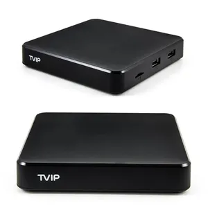 TVIP 706 S905W2 2G 8G 4K con WiFi dual s-box 4K HEVC Android 11 1 año ip-tv Streamer TV box para Euro Suecia Italia árabe