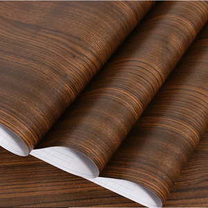 Vendita calda interni Hote guardaroba mobili per la casa simulato impiallacciatura di legno pellicole protettive protettive in PVC - Product Image 4