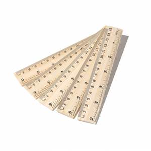 Regla Escolar de Bambú Personalizada de 15 cm, 20 cm, 30 cm, Ecológica - Product Image 3