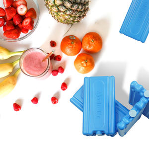 Paquete de hielo de plástico OEM reutilizable personalizado más vendido al por mayor bloques de hielo caja de bloque de congelador paquete fresco de ladrillo de hielo - Product Image 6