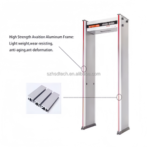 Promenade à travers la fabrication en usine divers détecteur <span class=keywords><strong>de</strong></span> métaux haute puissance cadre <span class=keywords><strong>de</strong></span> porte détecteur <span class=keywords><strong>de</strong></span> métaux porte prix bon marché - Product Image 4