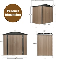 Bonne qualité hangar jardin hangar bâtiments Kit d'outils rangement maison cabine en bois rangement bureau extérieur