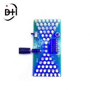 DIY Analogue Electronic Hourglass Kit STC Microcontroller Skills Training Loose Parts Microcontroller LED <b>Light</b> DIY Loose Parts - Product Image 6