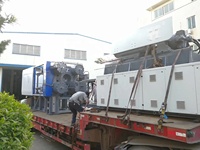 ZHENHUA 650ton besar dua Platen plastik mesin cetakan injeksi dengan sertifikat CE untuk suku cadang mobil kunci Bumper IMM
