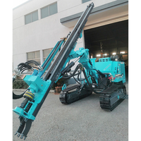 Machine de forage DTH HANFA modèle HFT500+ pour puits d'eau avec pompe, moteur, engrenage, boîte de vitesses, roulement disponible à la vente