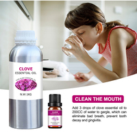 Eugénol biologique de haute qualité meilleur prix huile de clou de girofle pur méthyl eugénol nettoyage buccal dentaire huile essentielle de girofle extra vierge