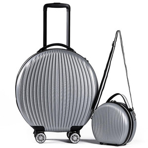 <span class=keywords><strong>Valise</strong></span> de voyage pour femme de haute qualité, noire, en ABS rigide, à <span class=keywords><strong>4</strong></span> <span class=keywords><strong>roues</strong></span>, avec trolley, trousse de toilette pour femme, bagage à roulettes - Product Image 5
