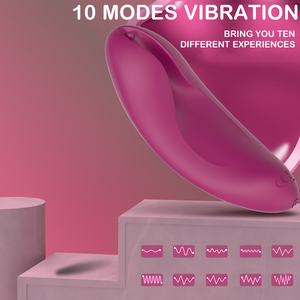 Masseur vibrant avec 10 réglages, vibrateur de massage manuel, silicone, étanche et masseur de poitrine <span class=keywords><strong>pour</strong></span> femmes - Product Image 6