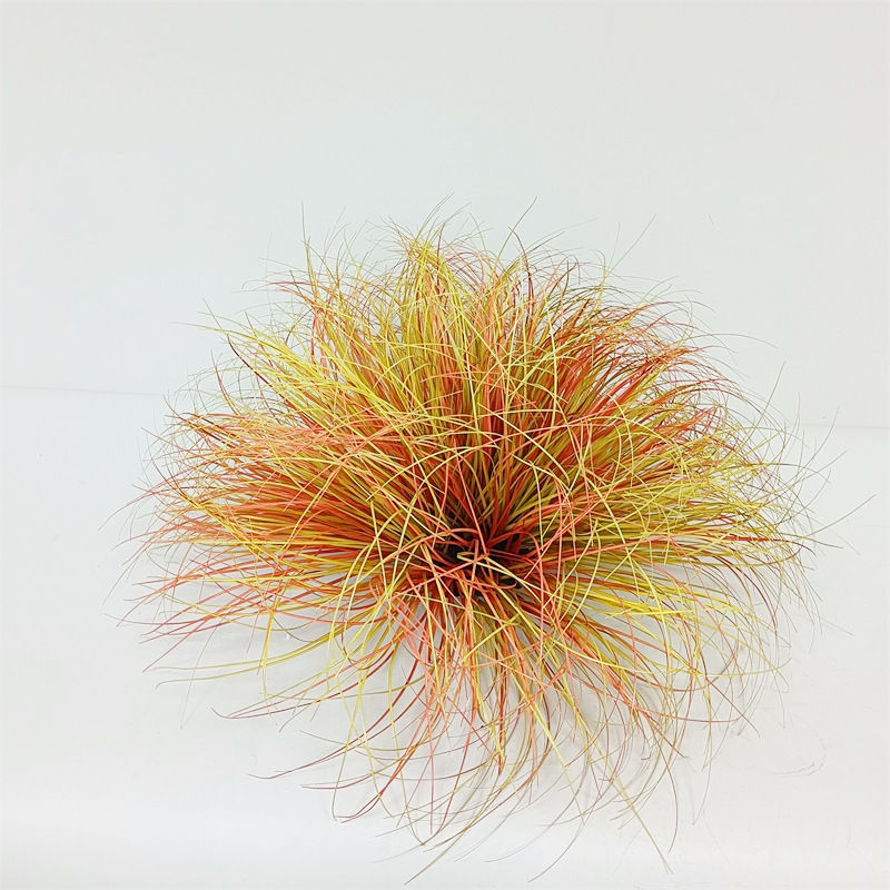 55cm natural curved autumn red haystack