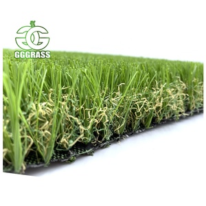 Beau gazon synthétique d'arrière-cour Gazon synthétique écologique et respectueux des animaux de compagnie pour les paysages Faux gazon Home Garden Design - Product Image 5