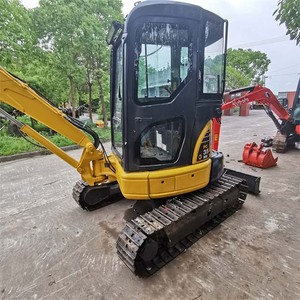 Nueva Llegada, Excavadora de Orugas Usada Komatsu Pc30 Pc20 Pc35 Pc25, Mini Excavadora Komatsu con Cabina Abierta - Product Image 5