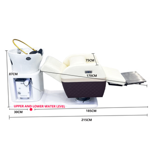 cheapest professional massage <b>bed</b> with hair shampoo bowl shampoo <b>bed</b> hair wash basin station hair washing chair sink for salon - Product Image 5