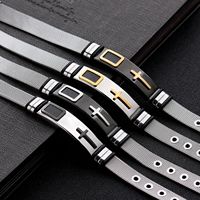 Pulseira de malha de aço inoxidável, alta qualidade, 4 cores, ajustável, de malha, pulseira, cinto, fivela, pulseira
