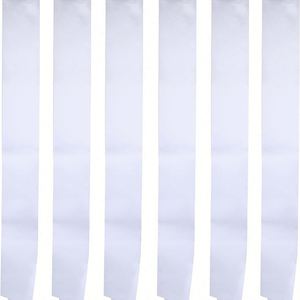 Banderas de satén en blanco para graduación 2026, banderola dorada para concurso de belleza, graduación, cumpleaños, despedida de soltera, regalos para fiestas de boda - Product Image 2