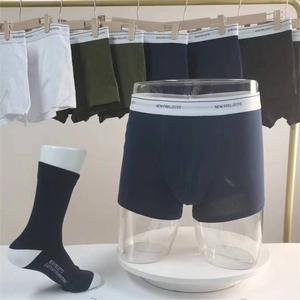 <span class=keywords><strong>Ropa</strong></span> <span class=keywords><strong>interior</strong></span> de <span class=keywords><strong>hombre</strong></span> de compra personalizada de fábrica 100% algodón <span class=keywords><strong>ropa</strong></span> <span class=keywords><strong>interior</strong></span> de marca grande pantalones cortos para correr logotipo personalizado diseñador hombres calidad Boxers hombres - Product Image 3