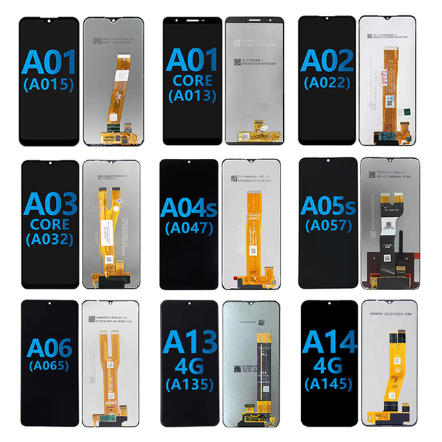 Mobile Phone LCDs for Samsung Galaxy A01A02 A03 Core A04s A05s A06 Display Screen for Samsung A13 A14 Pantallas De Celulares
