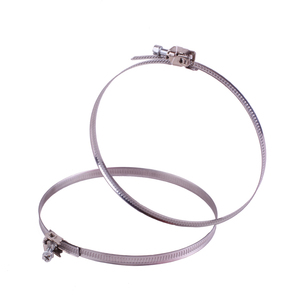 SS430 DIY Quick Release <strong>Strap</strong> Hose <strong>Clamp</strong> 30m Bandwidth 9mm Polished Clip for Pipe Connection - Product Image 4