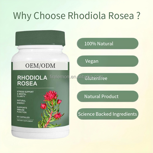 Capsule di Estratto di Rodiola <span class=keywords><strong>Rosea</strong></span> Personalizzate, Integratore Alimentare per Alleviare lo Stress e Migliorare la Concentrazione Mentale - Product Image 3