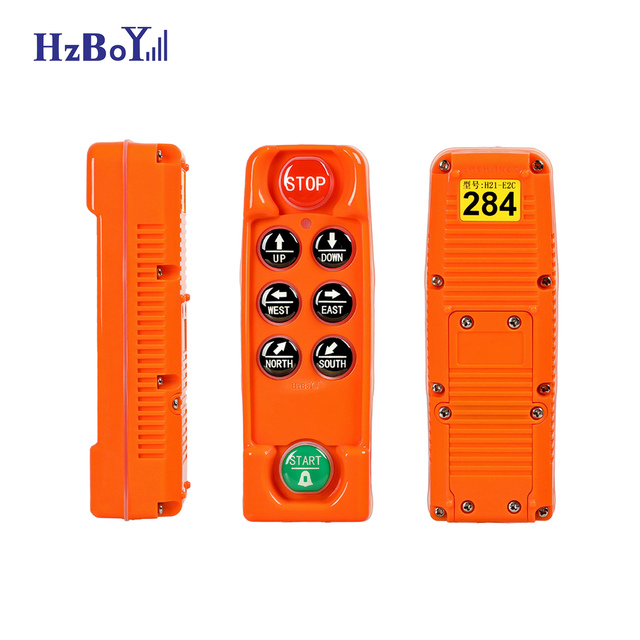 F21-E2C 868Mhz IP67 Waterproof Oilproof Industrial Wireless Remote Control for Hoist and Crane