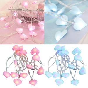 ไฟราว LED รูปหัวใจ1.5ม. 3ม. ไฟนางฟ้าในร่มพวงมาลัยตกแต่งคริสต์มาสสำหรับตกแต่งห้องนั่งเล่นวันวาเลนไทน์ - Product Image 3