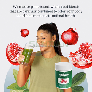 ODM & OEM Vegan Daily Greens Apoio Imunidade Em Pó Gut Saúde Green Food Mistura Em Pó Vitaminas Bem-Estar Proteína - Product Image 5