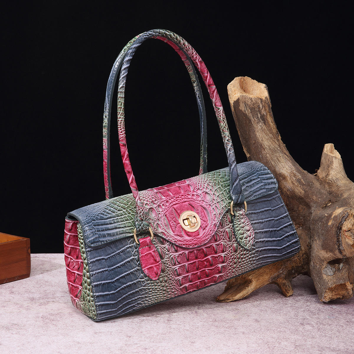 PG866   พีจี866#8 เทา-น้ำเงิน + ม่วง