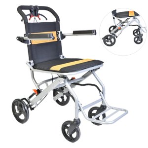 Práctico cinturón de seguridad para la silla de ruedas de 6 ", transpirable cojín de malla, reposabrazos abatible para silla de ruedas Manual, reposapiés plegable PU - Product Image 2