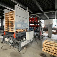 Machine de fabrication de palettes en bois entièrement automatique à haute productivité Invech Machinery avec composants essentiels PLC et moteur servo