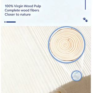 Pañuelos Faciales de Pulpa de Madera Virgen con Relieve Premium, Biodegradables, Desechables, Ultra Suaves para Uso Doméstico - Product Image 4