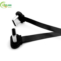 Câble plat FPC de type C 3.2 haute précision et durable, 0,7 mm, ultra-fin, USB mâle-mâle pour smartphone
