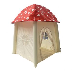 Tente gonflable en forme de champignon, nouvelle conception sur mesure, pour enfants, unisexe, en polyester - Product Image 1