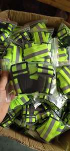 Ceinture Réfléchissante Élastique Ajustable Haute Visibilité pour la Course à Pied et le Cyclisme, Gilet de Sécurité avec Boucle et Brassards Réfléchissants - Product Image 6